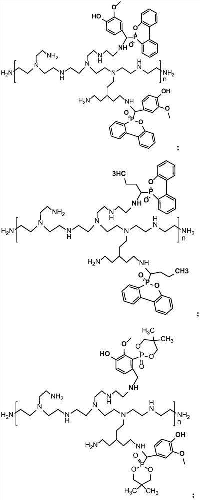 Phosphorus-containing water-soluble flame retardant and preparation method thereof