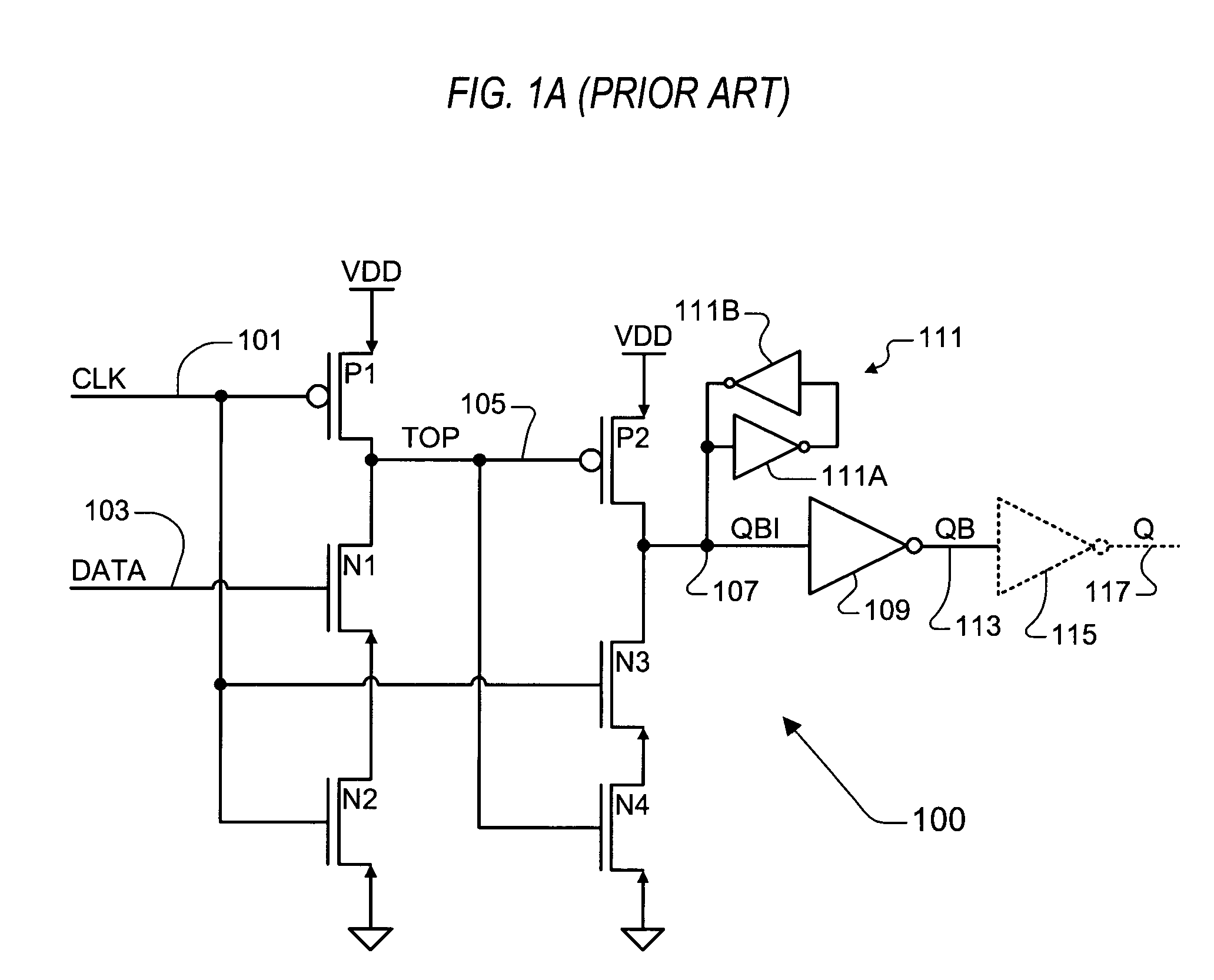 Non-inverting domino register