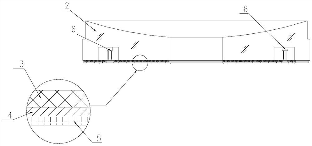 Airborne photoelectric turret mirror local heating device