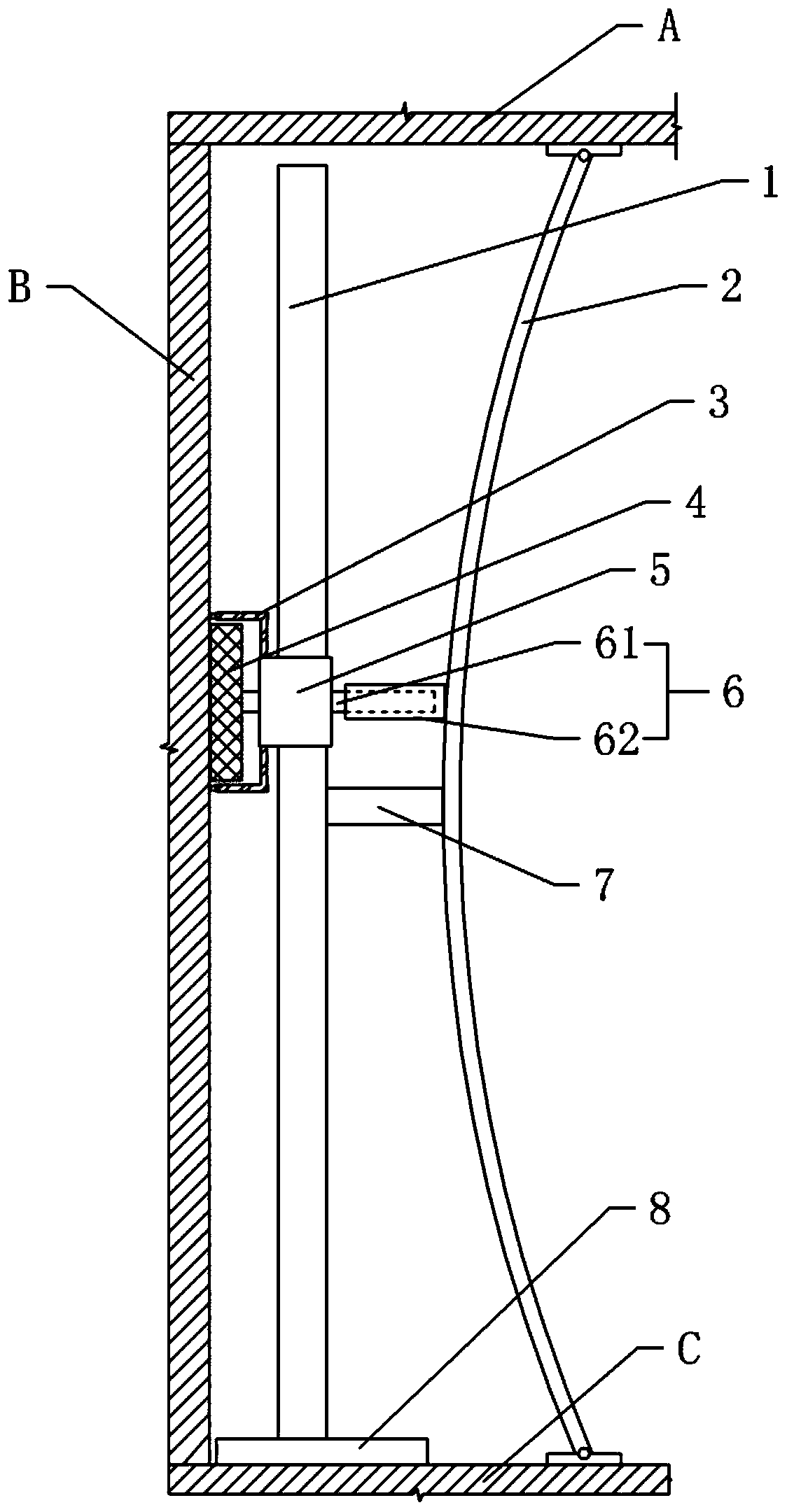 Grinding device used for building decoration