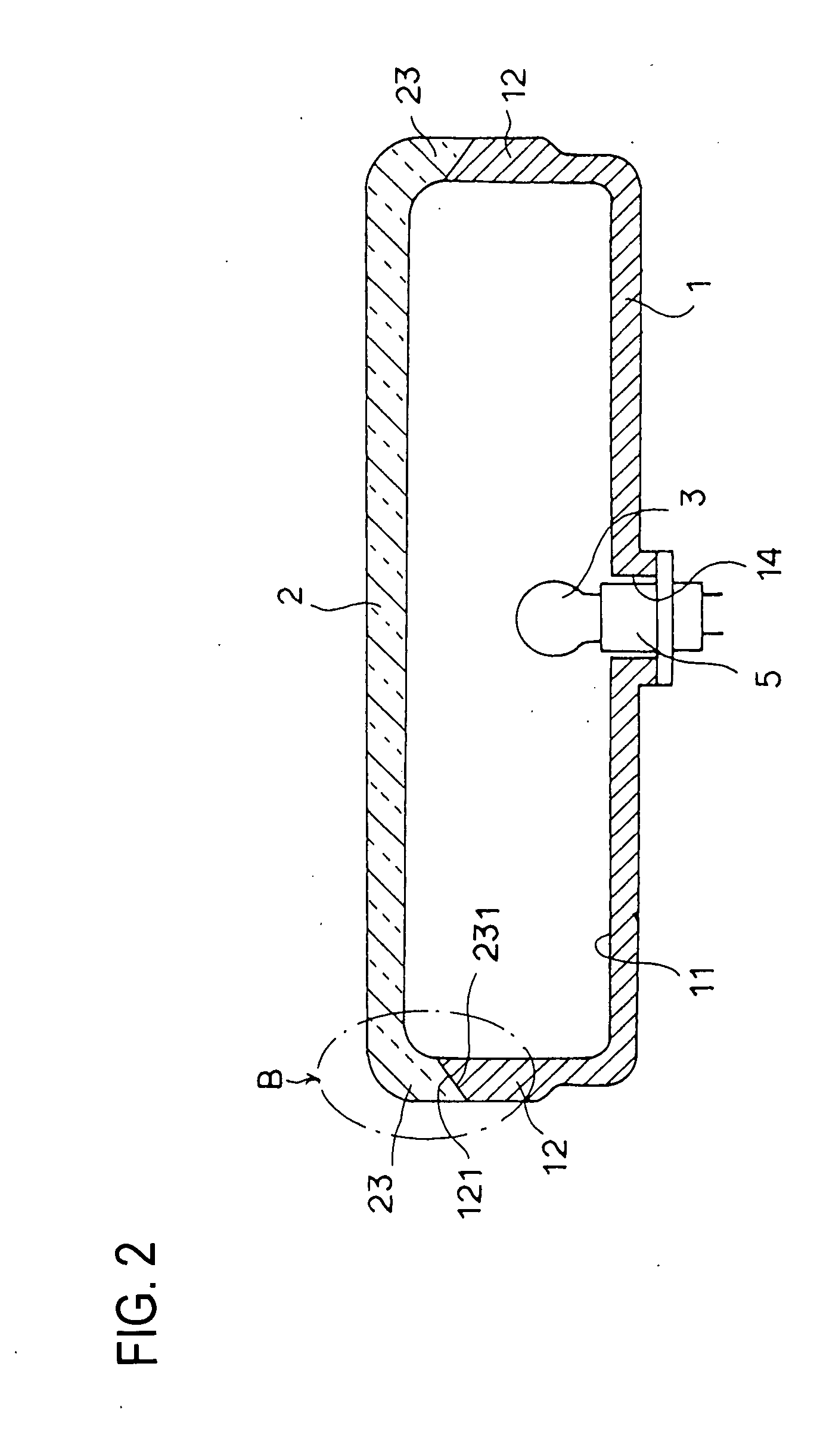 Vehicular lamp and method of manufacturing same