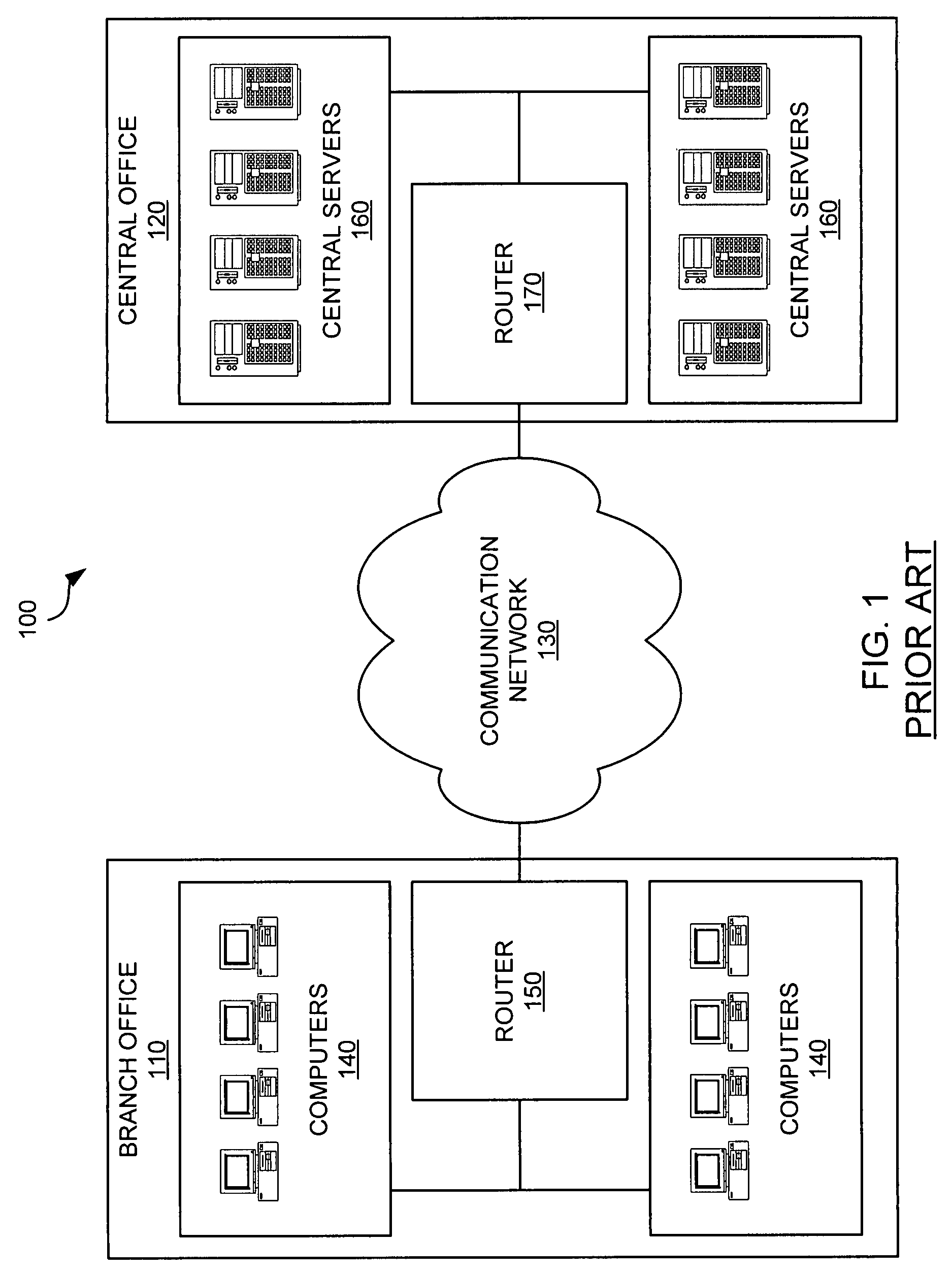 Pre-positioning data in a network memory appliance