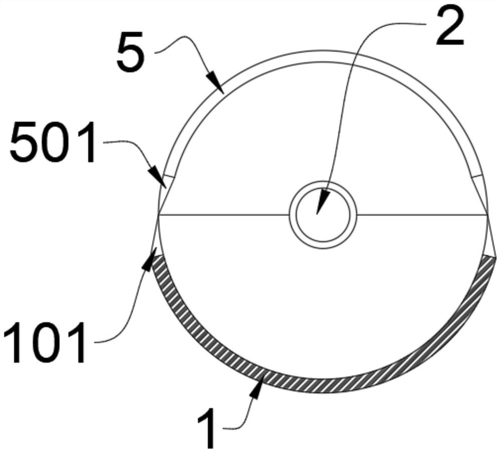 Ship propeller protection component