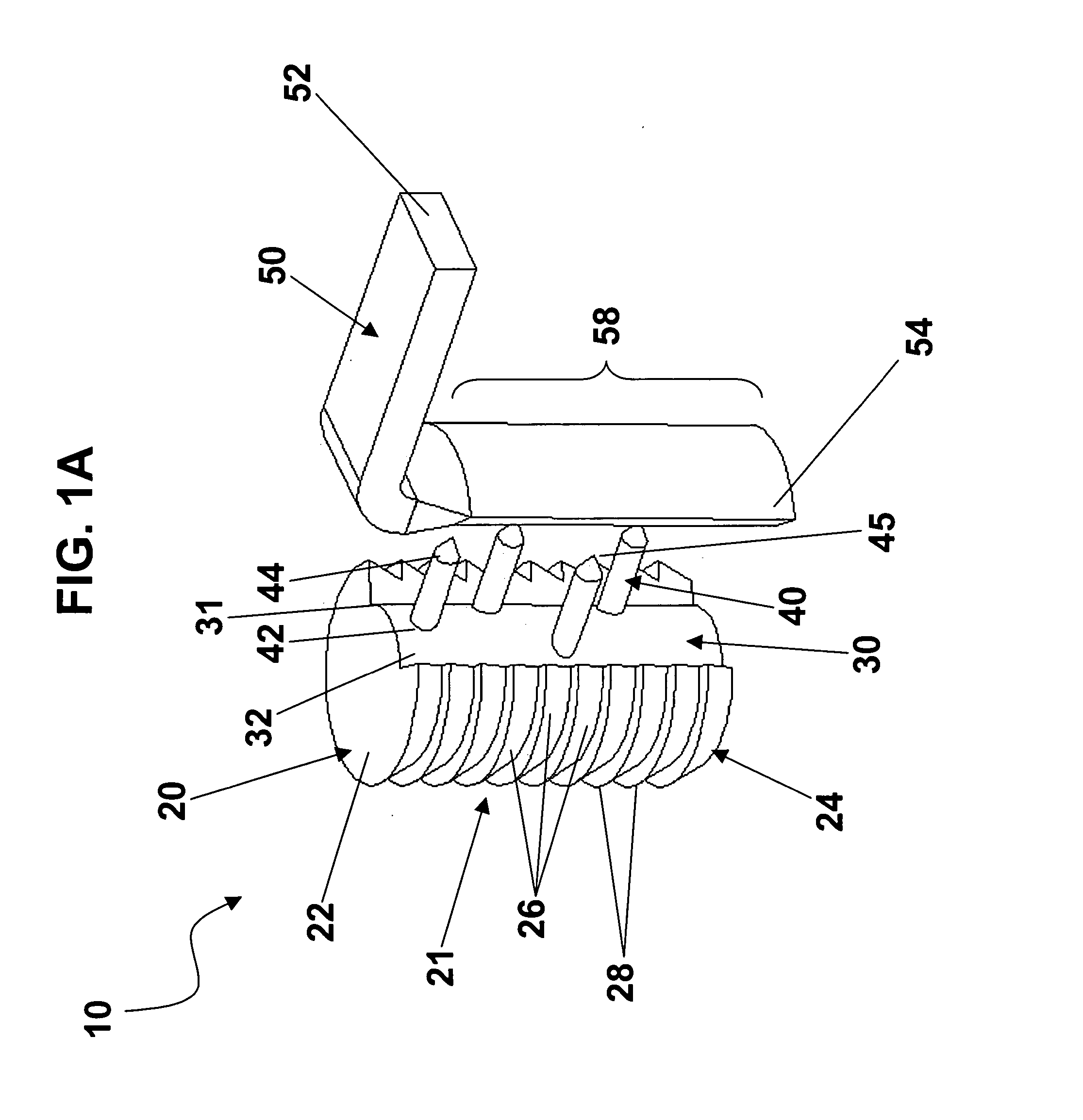 Bone anchoring device