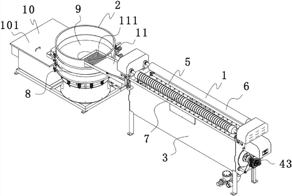 Printing and dyeing fabric cleaning device