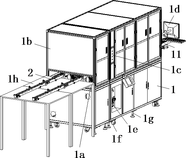 Automatic comprehensive testing machine