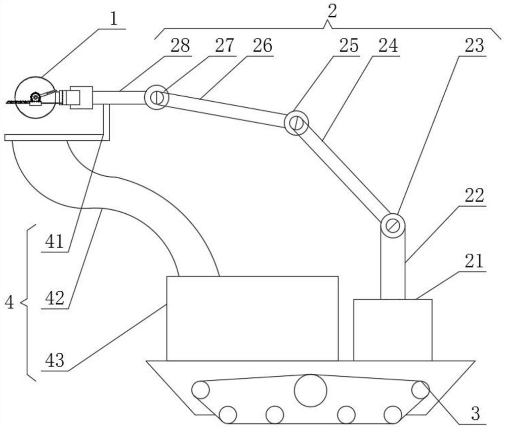 A small intelligent citrus picking device