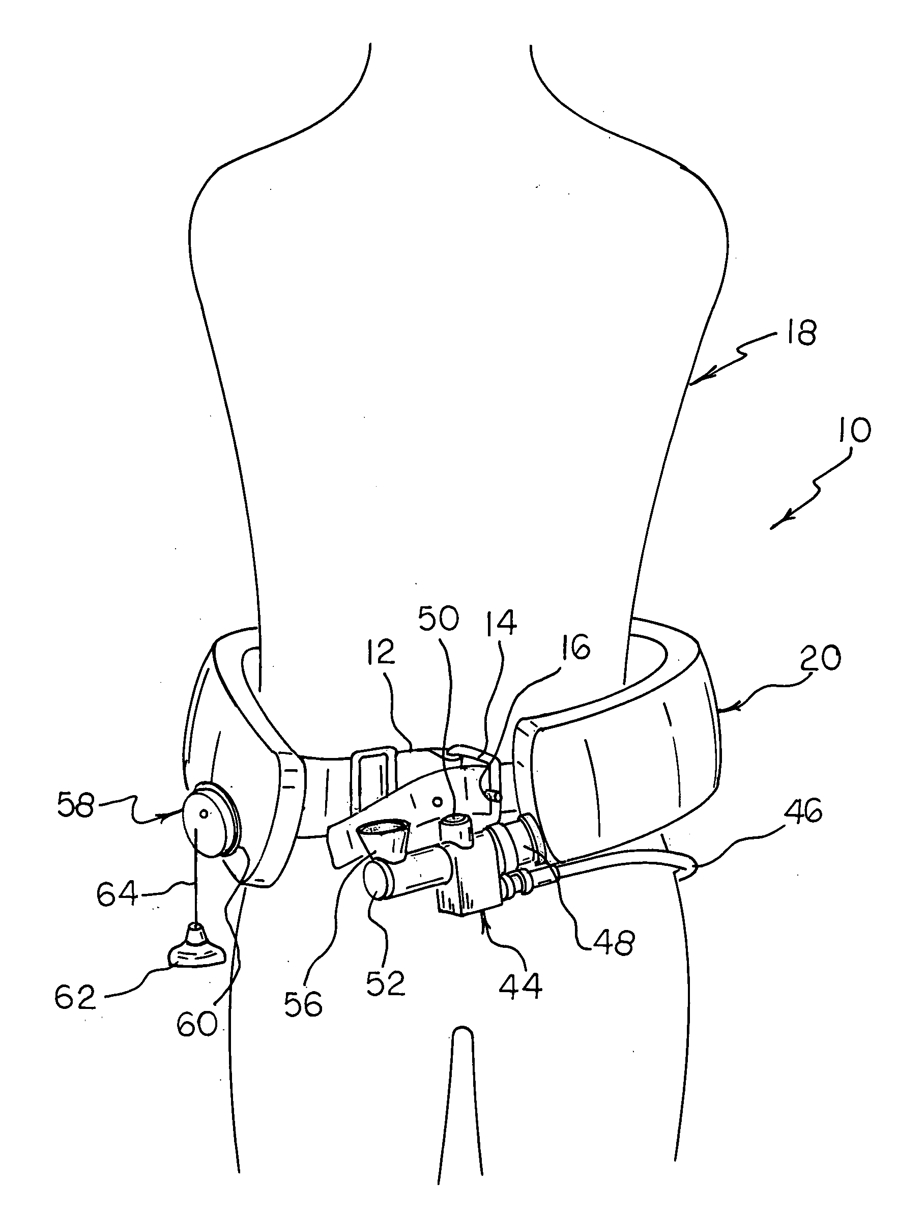 Buoyancy compensator belt