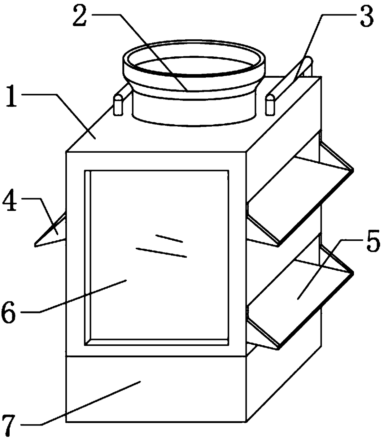 River sludge treatment device for environmental control