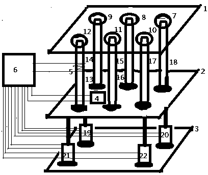 Design method of bed capable of switching stress surface, massaging and carrying out magnet therapy