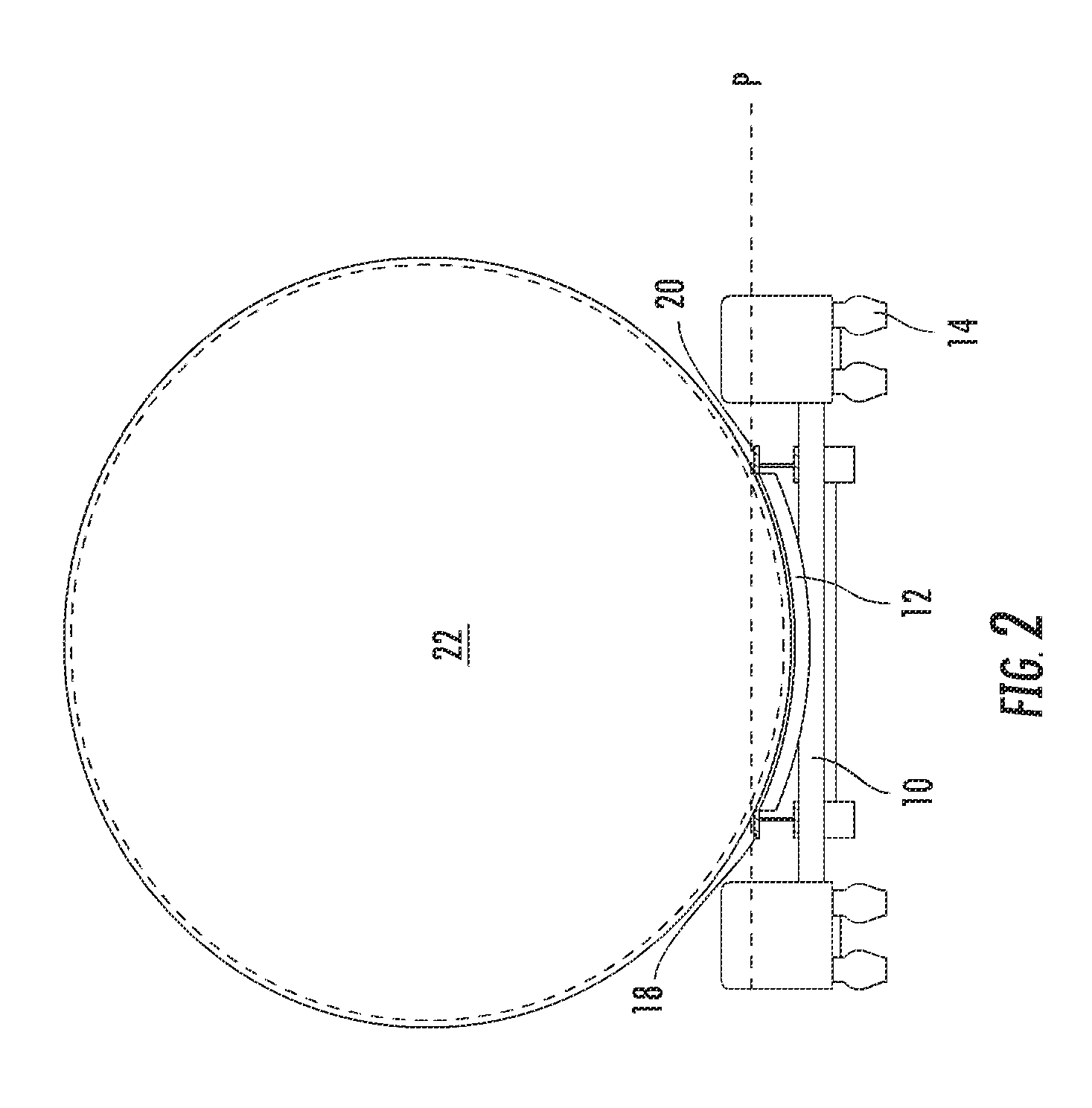 Low profile dolly trailer for hauling large cylindrical objects