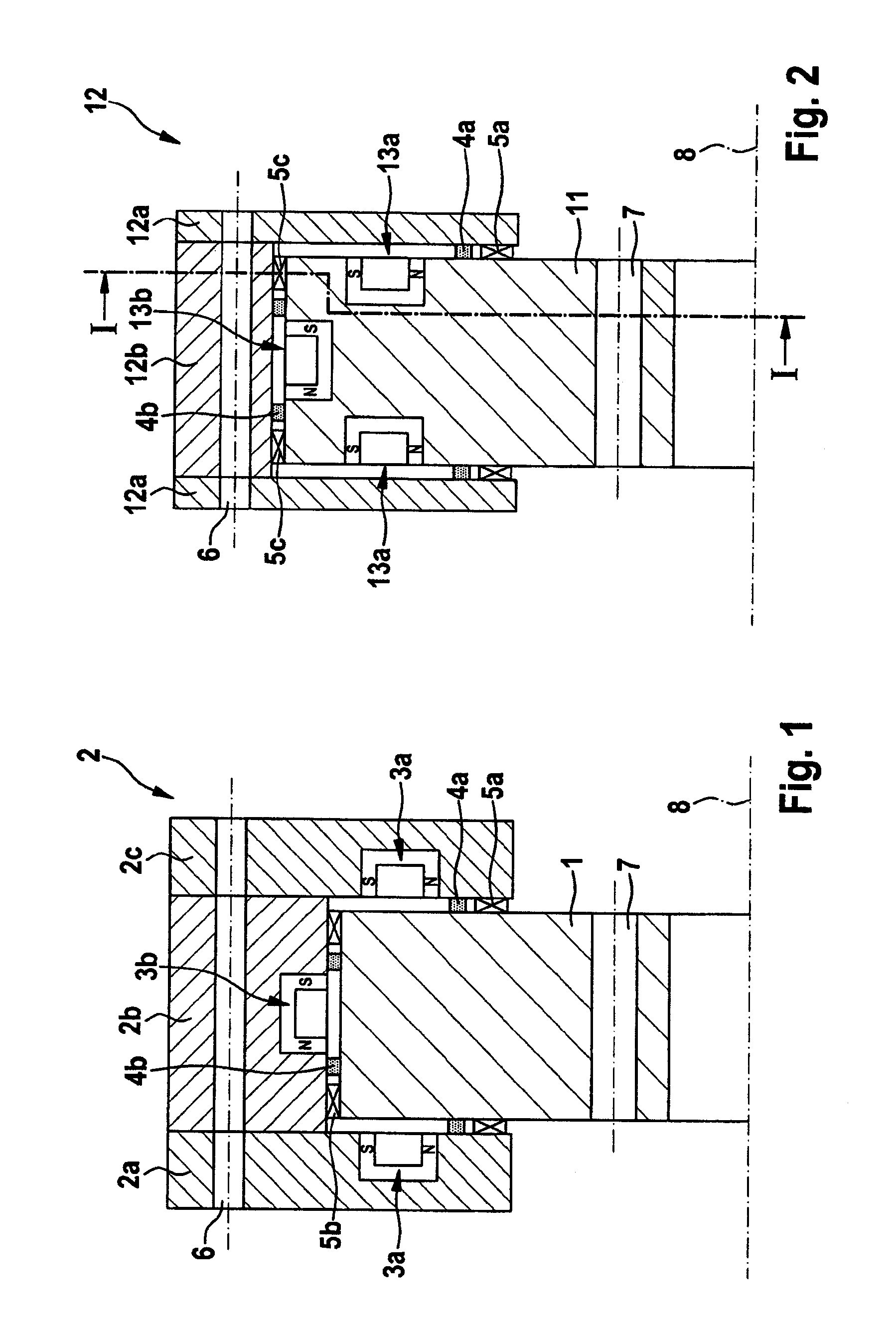 Method and bearing for supporting rotatable devices, particularly a medical scanner