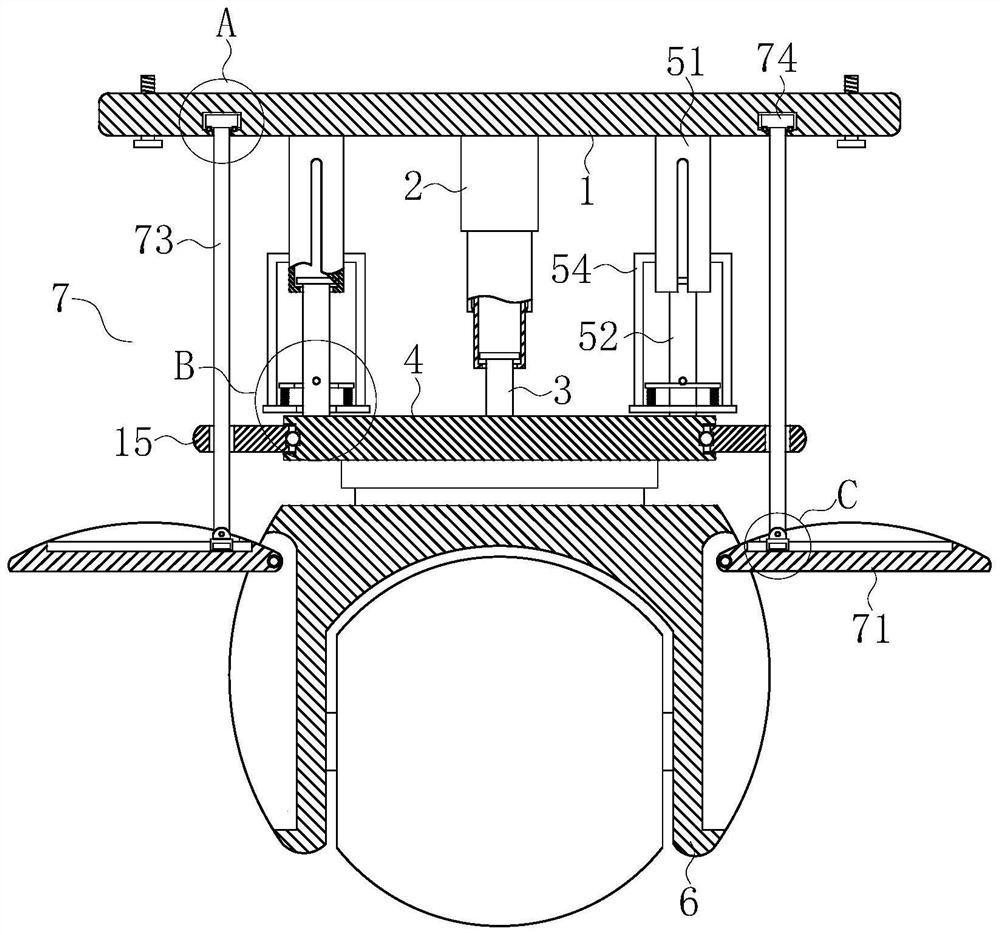 Unmanned aerial vehicle airborne photoelectric pod lifting system