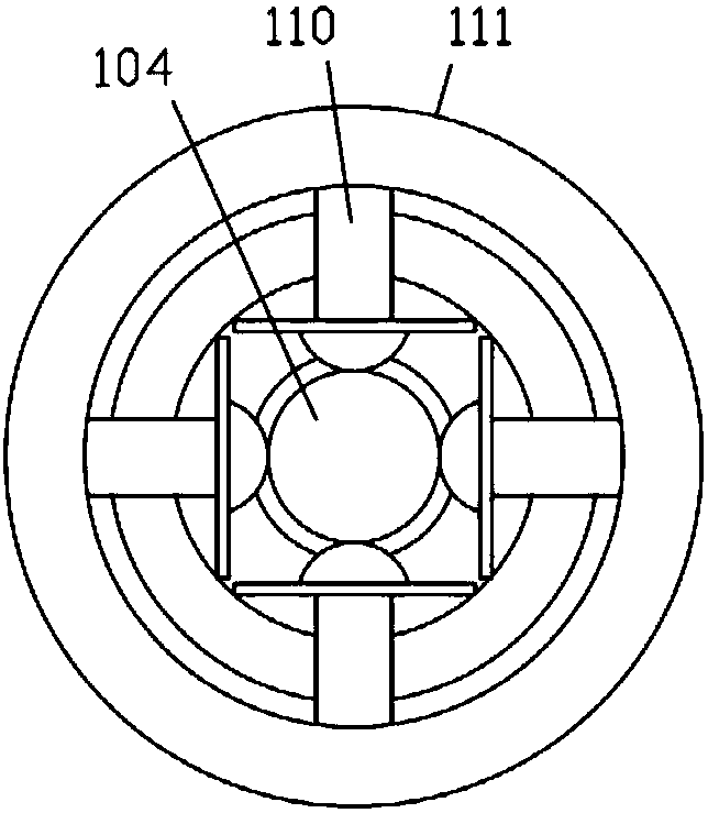 Cloth winding roller for ending stage of textile printing and dyeing