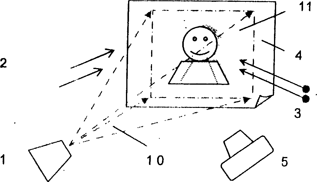 Apparatus and method for inlaying machine-readable watermark into picture