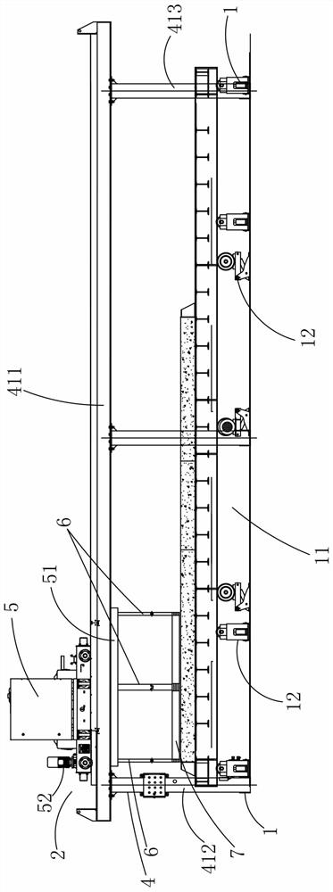 A kind of concrete surface treatment equipment and its surface treatment process