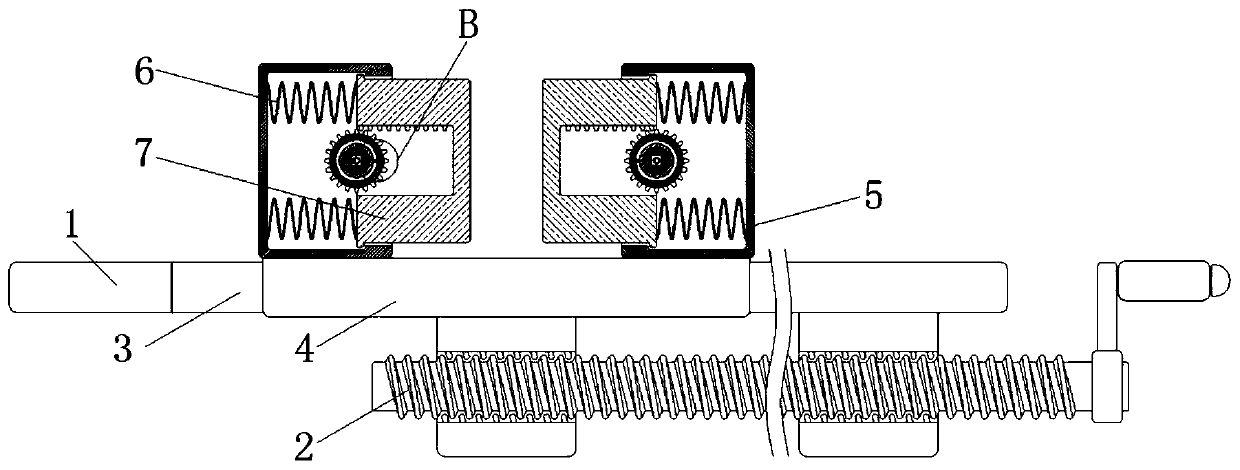 Wood board bending and pressing clamp based on electromagnetic control