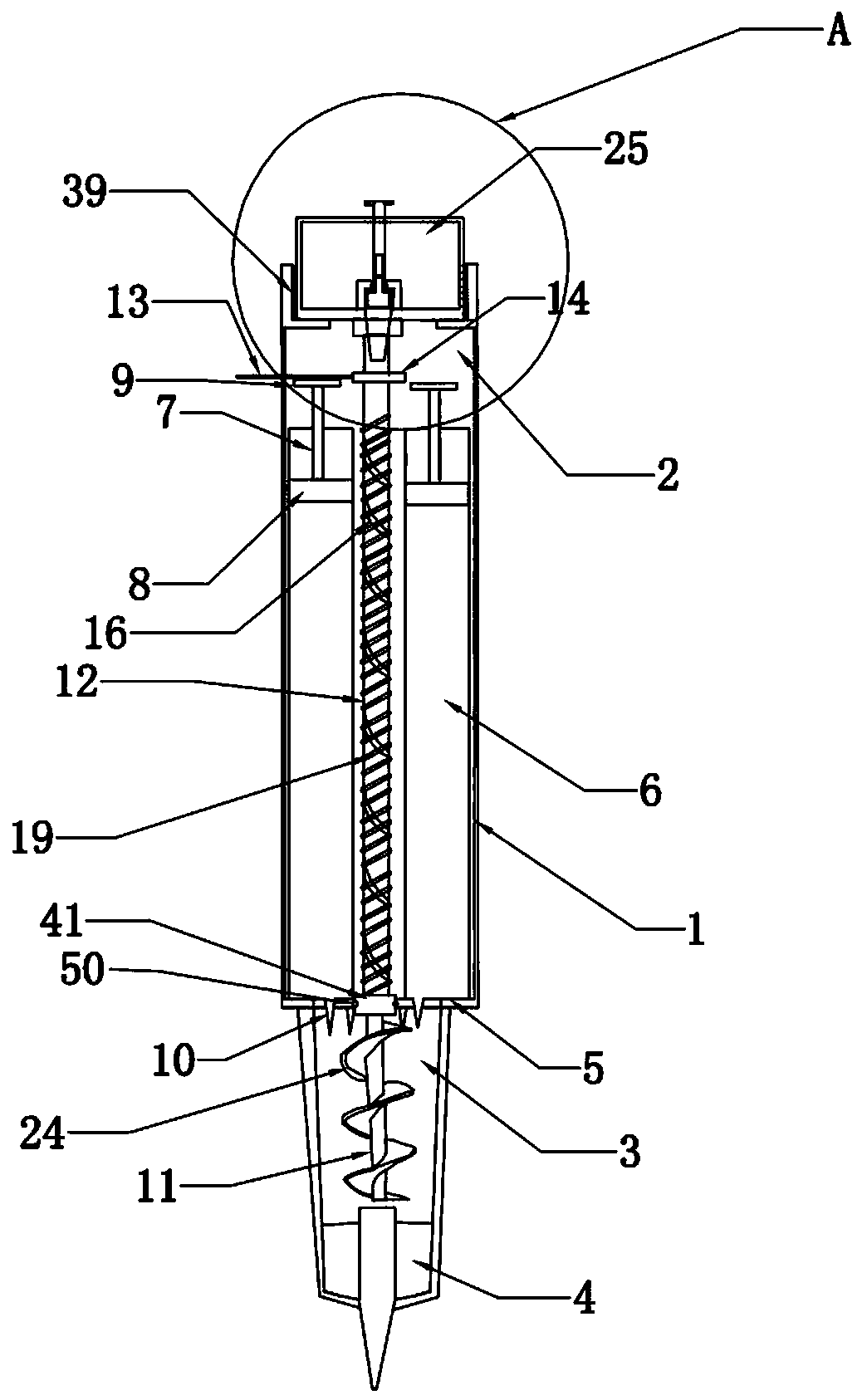 A new type of color mixing pen