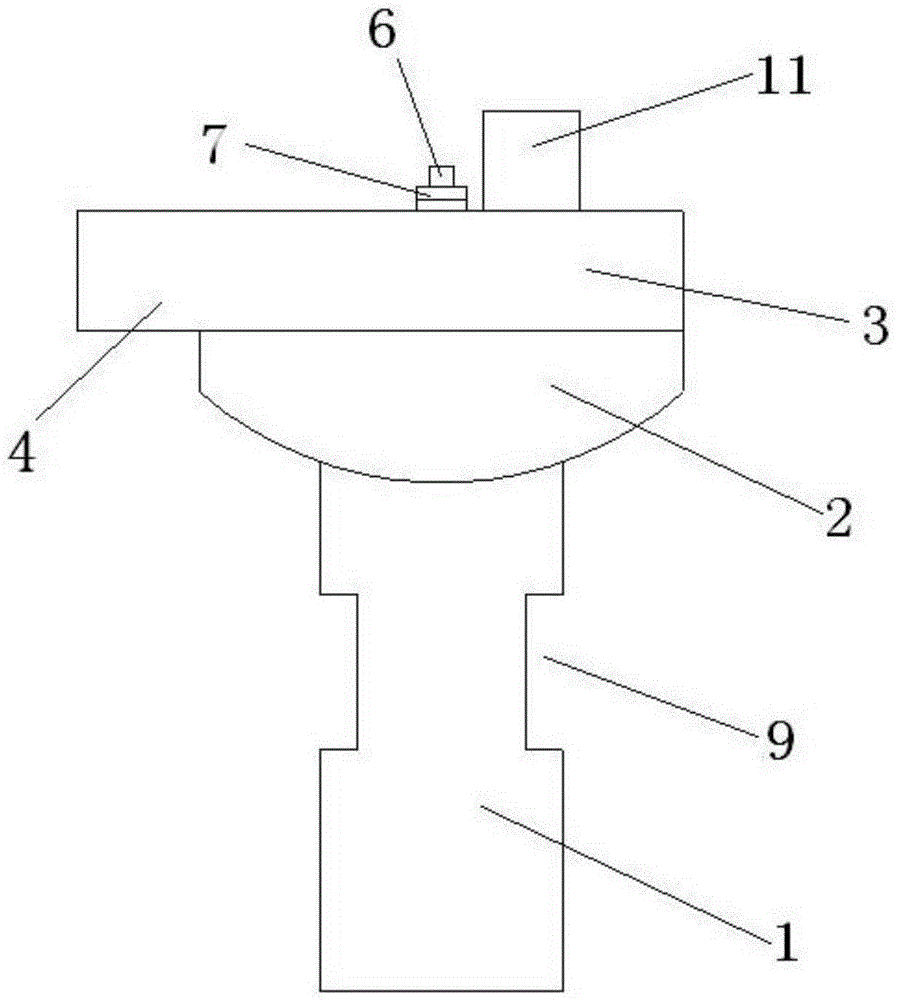 High-precision milling cutter capable of clamping stably