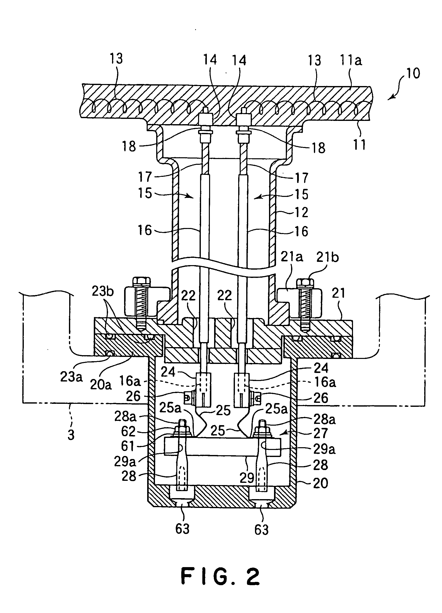 Substrate-placing mechanism having substrate-heating function