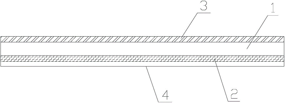 Polytetrafluoroethylene foot pad for computer mouse and preparation method thereof