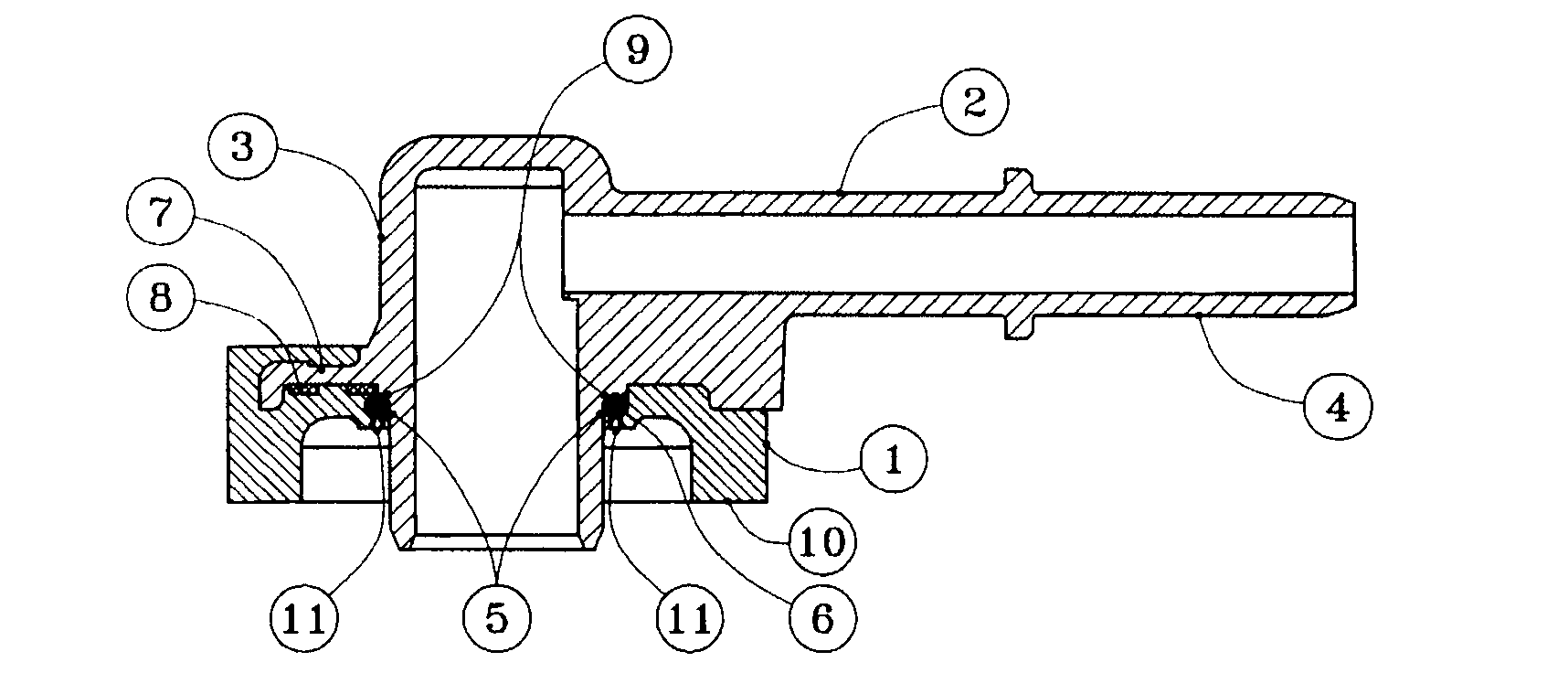 System for supplying an internal combustion engine and method of manufacturing a tank comprised in the system