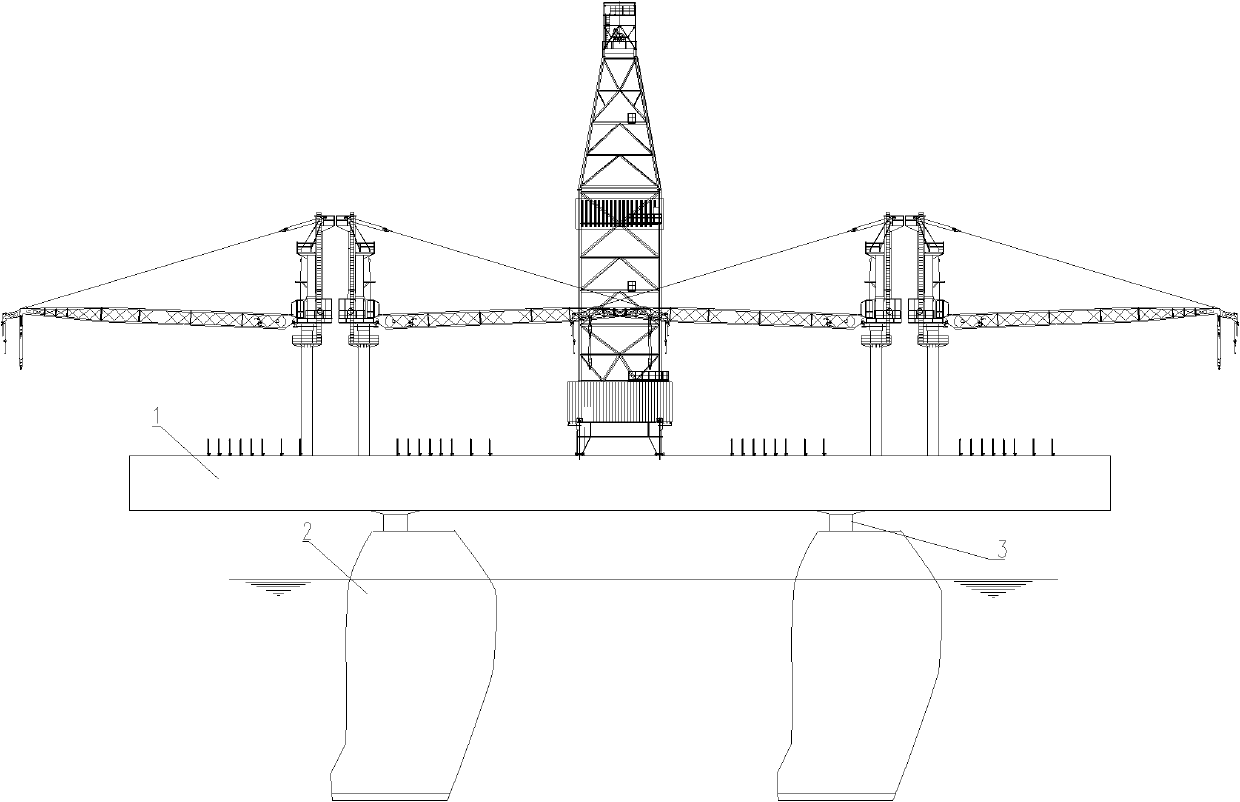 Multifunctional module combined ocean platform and use method