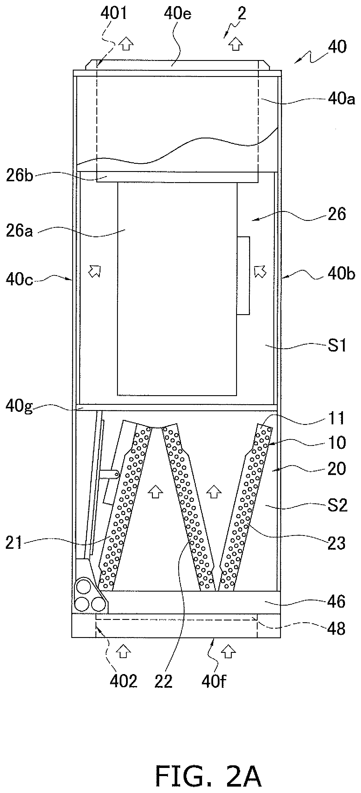 Heat exchanger unit and air conditioner using the same