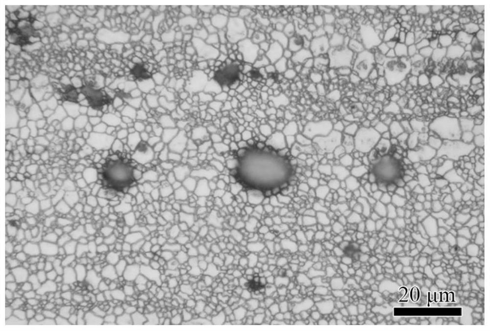 Preparation method of metal titanium particle reinforced magnesium-based composite material