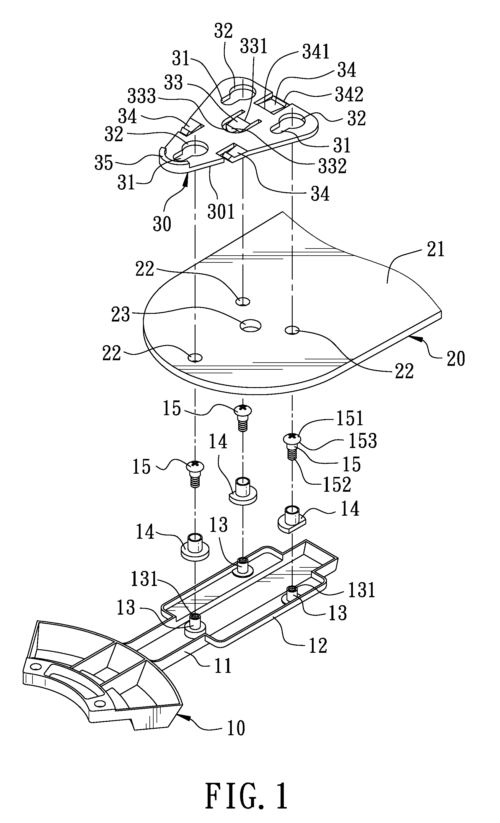 Quick assembly blade for a ceiling fan (2)