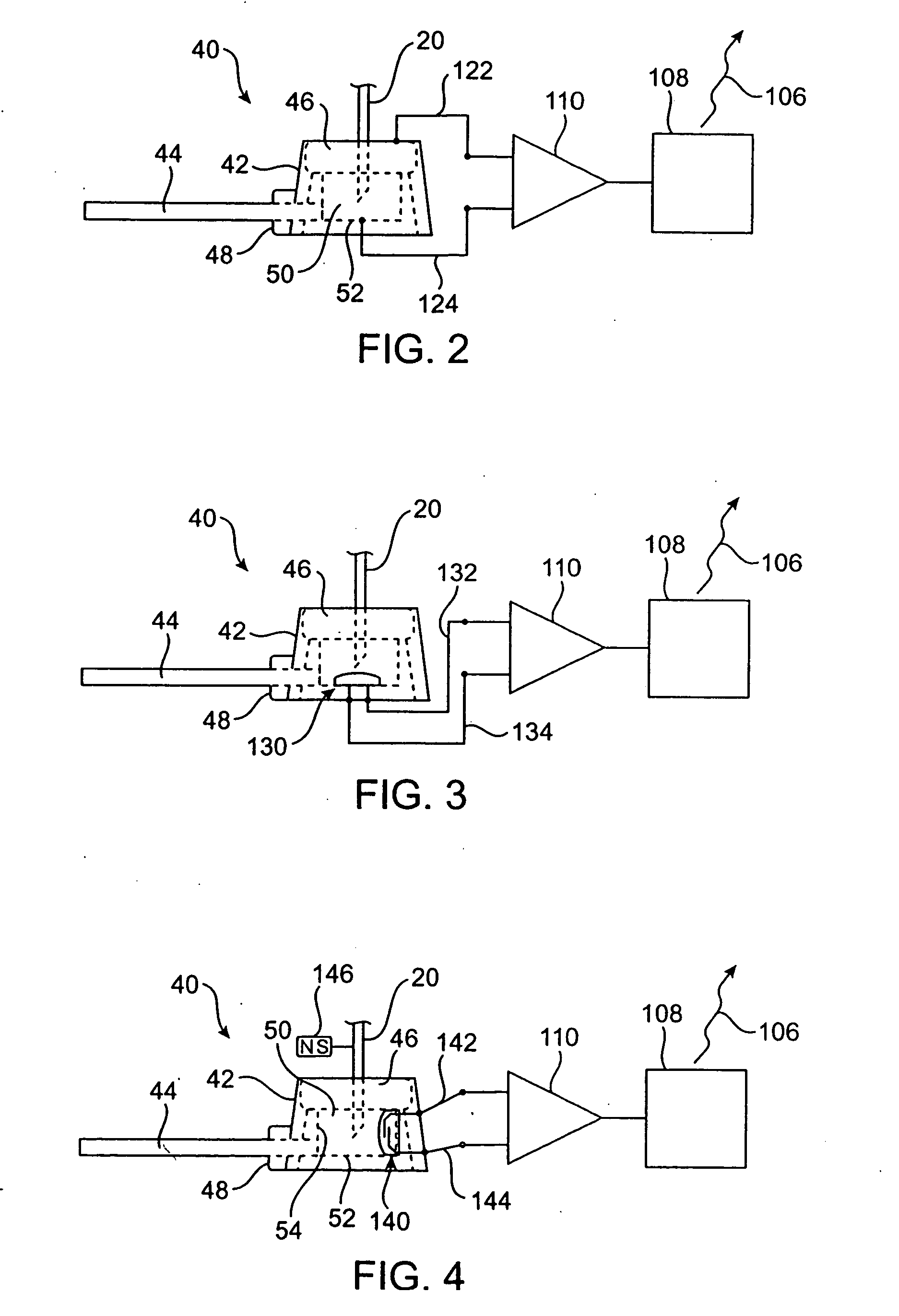 Vascular access port with needle detector