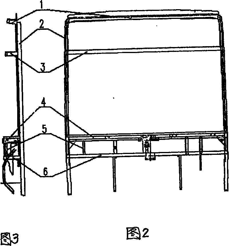 Compound all-loading coach body