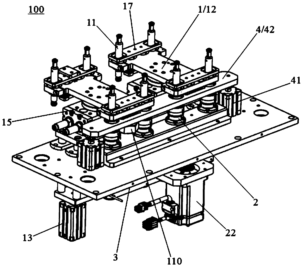 Main shaft mechanism for winding machine with multi-angle rotation