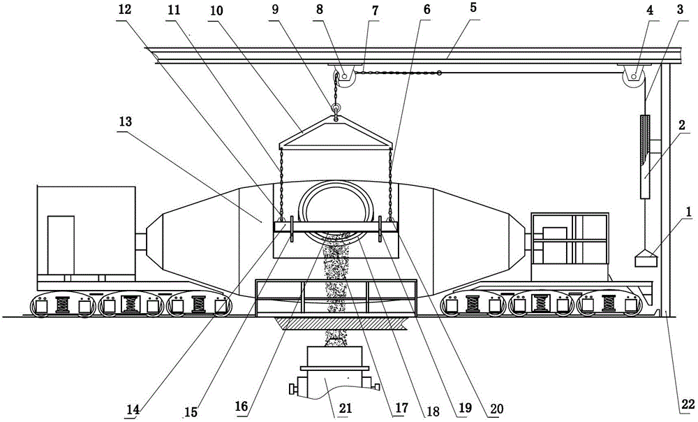 Slag-blocking system for torpedo ladles