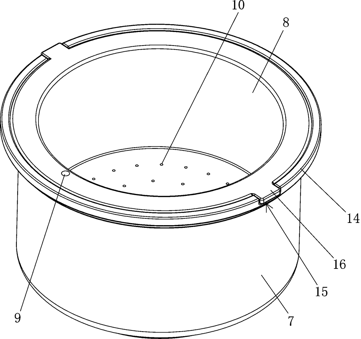 Automatic cooking utensil and cooking method for same