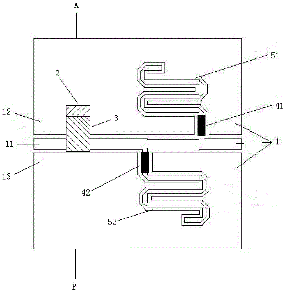 Self-protected microwave equalizer based on mems structure