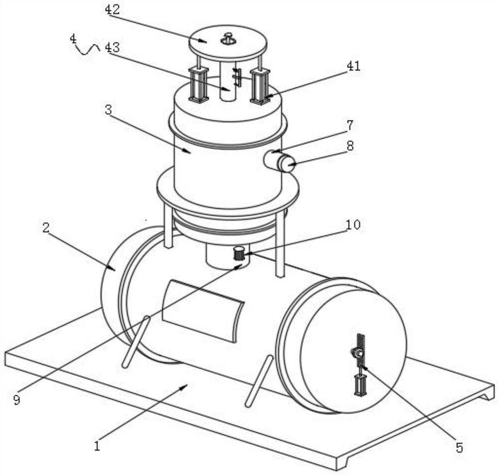 Chicken essence granular seasoning processing and forming system