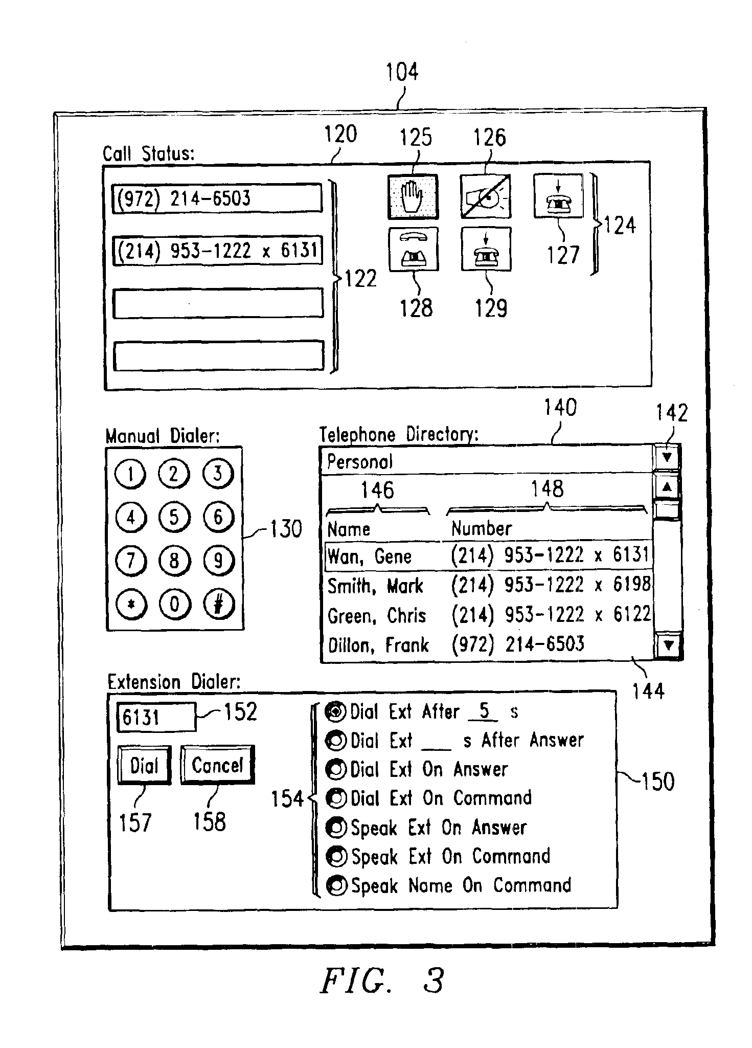 System and method for placing a telephone call