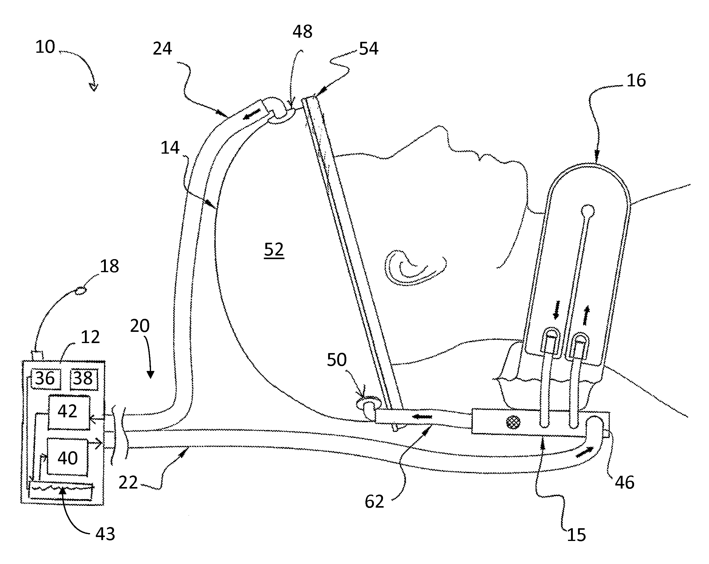 Adjustable thermal cap