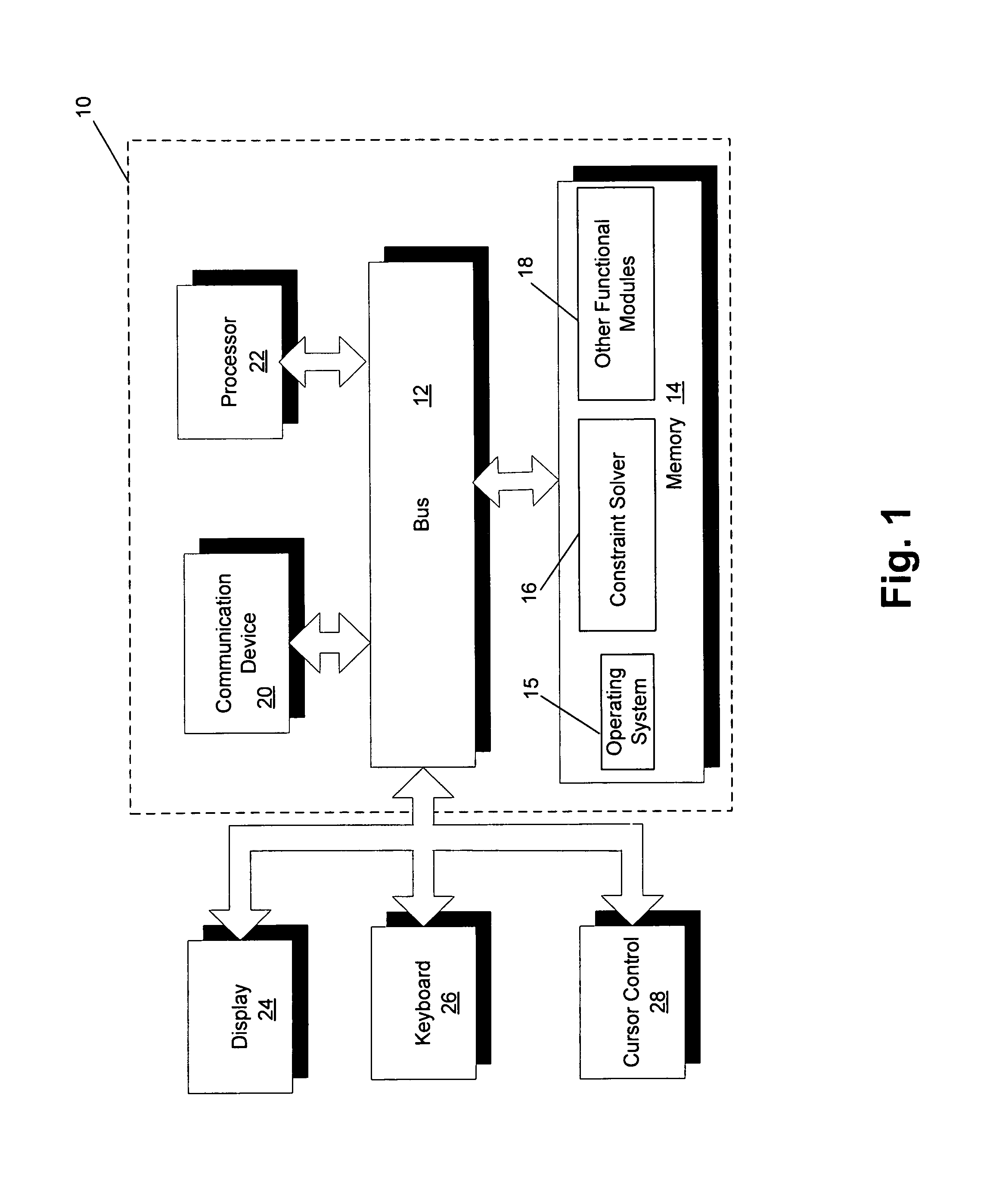 Constraint satisfaction problem solver with interactive conflict resolution