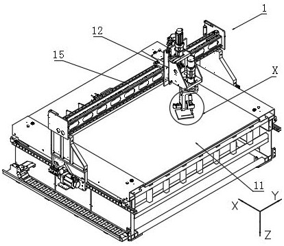 A kind of automatic cutting method of carbon fiber laminate