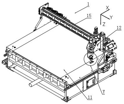 A kind of automatic cutting method of carbon fiber laminate