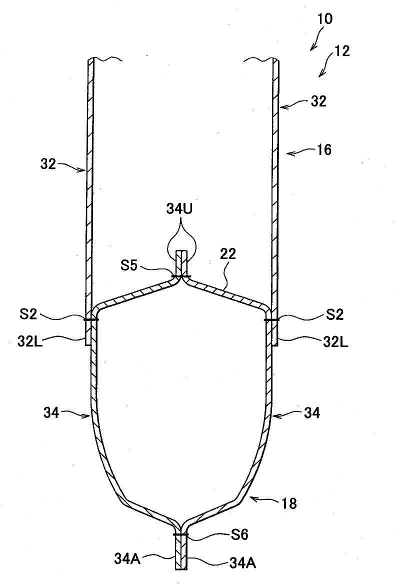 Side airbag system and method of manufacturing side airbag