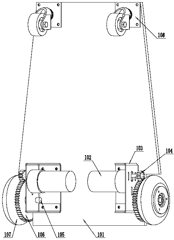 Banana picking vehicle