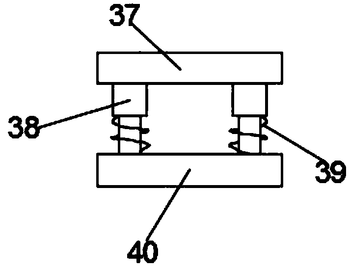 Wood equidistant-cutting device for engineering