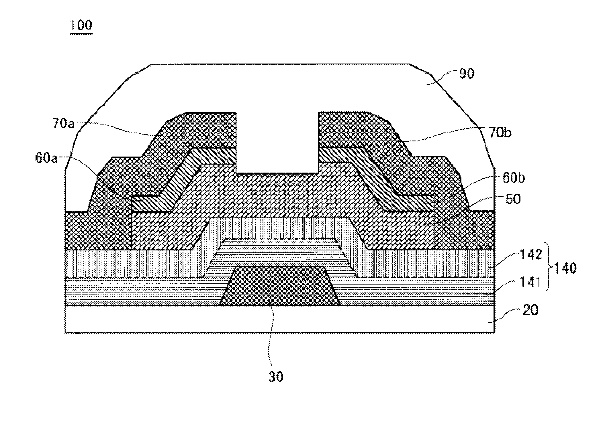 Thin film transistor and method for producing the same