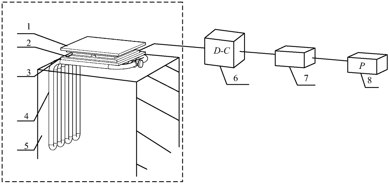 Lunar soil source thermoelectric generator