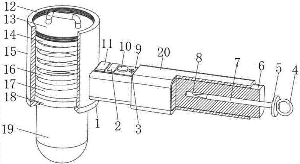 Novel percussion hammer apparatus for general internal medicine