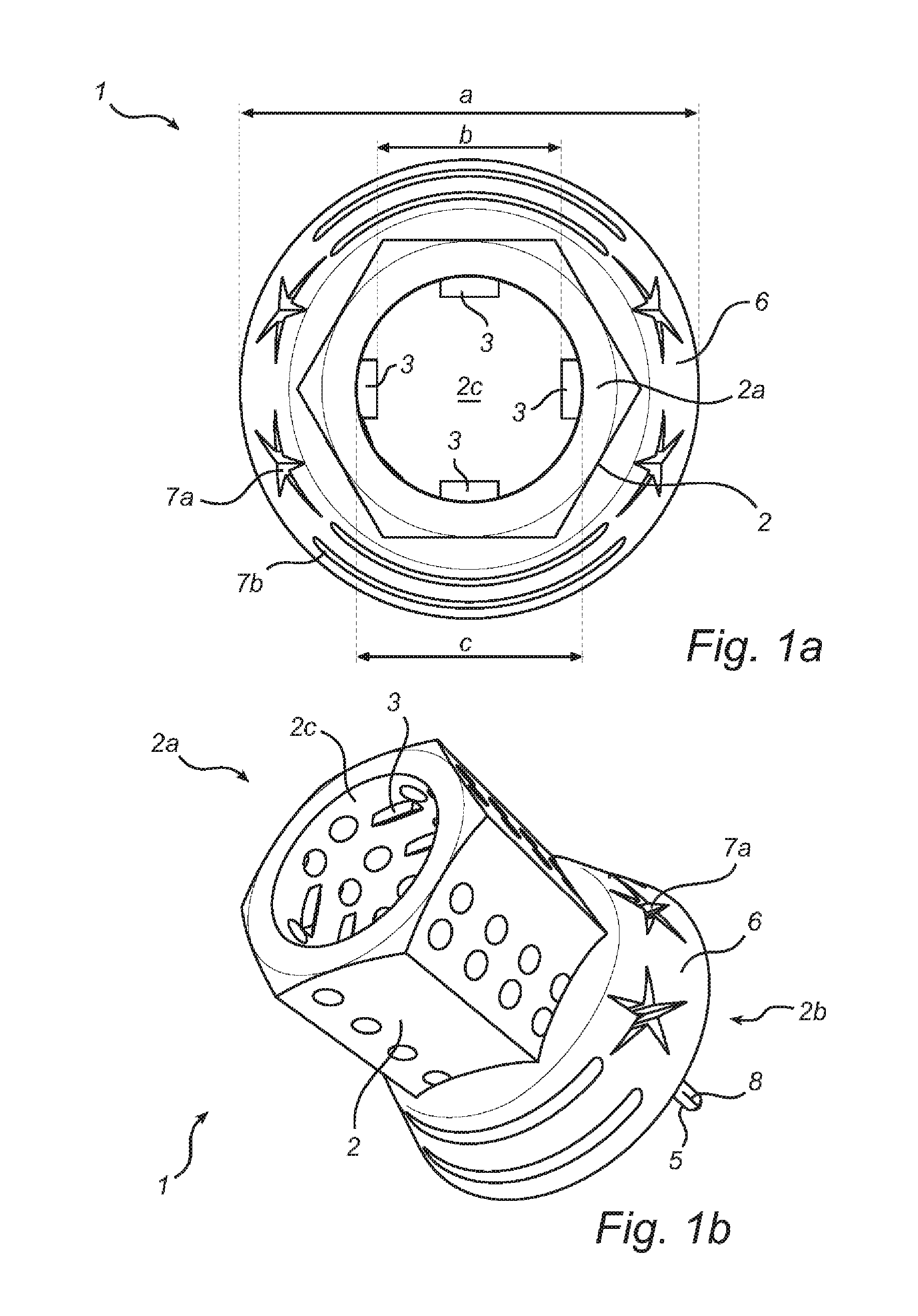 Nut for dental implant