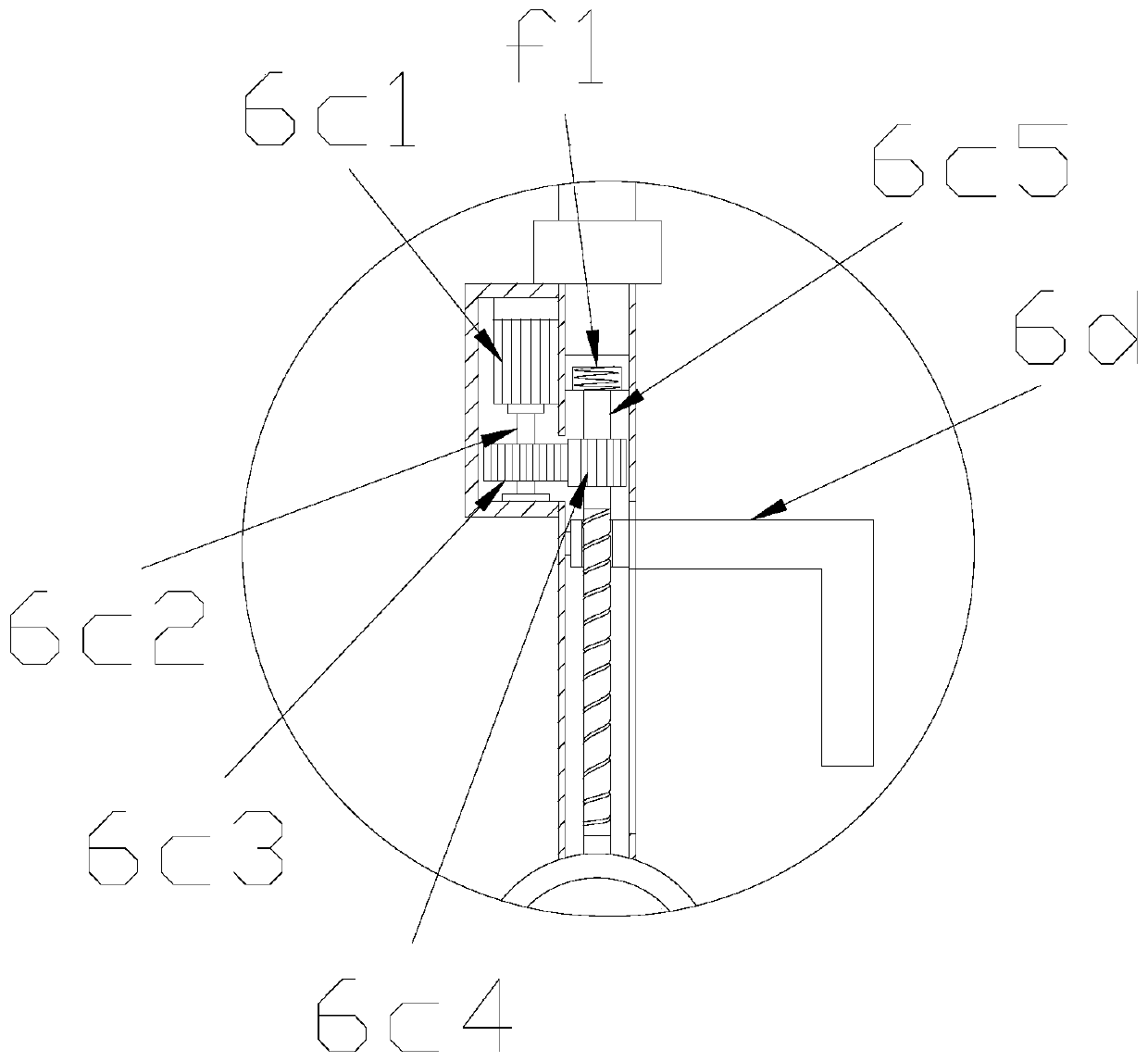 Walking aid device for climbing stairs